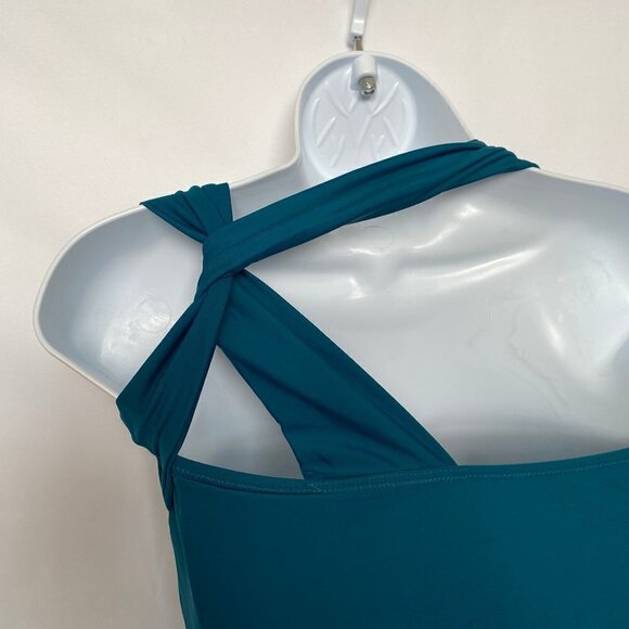 One Piece Royal Blue Bathing Suit - Picture 5 of 10